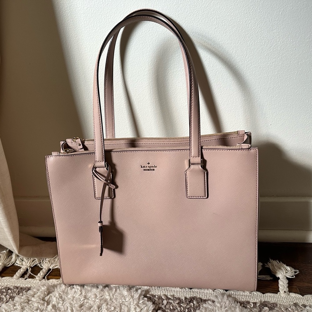Kate Spade Pink Work/Laptop Tote